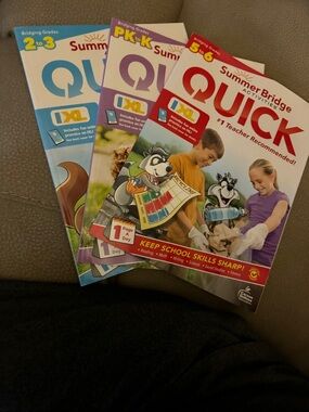 QUICK Activities Workbooks - Purple & Red Covers